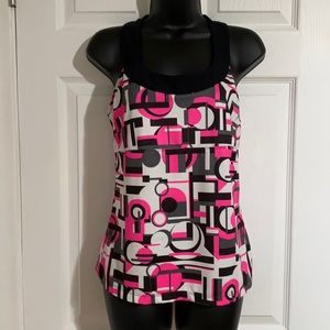 EUC Fitted Xersion Performance Wear Tank Sz M